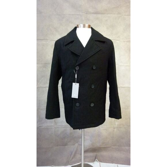 Marc New York by Andrew Marc Men's Wool Blend Double Breasted Peacoat Size M - Picture 1 of 12